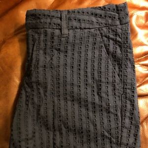 ***SOLD*** navy lace shorts